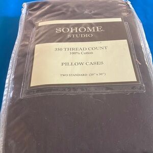 Brown Pillow Cases - 350 Thread Count